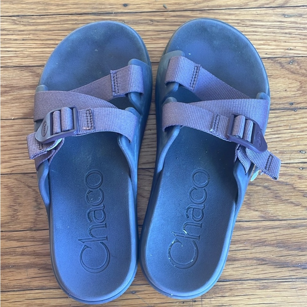 Chaco purple Slide Sandals